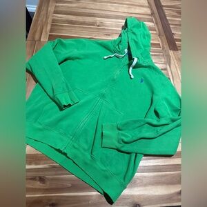 US polo assn. men’s lime green hoodie XL